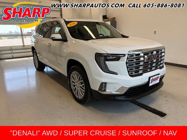 Used 2026 GMC Acadia Denali w/ Super Cruise Package