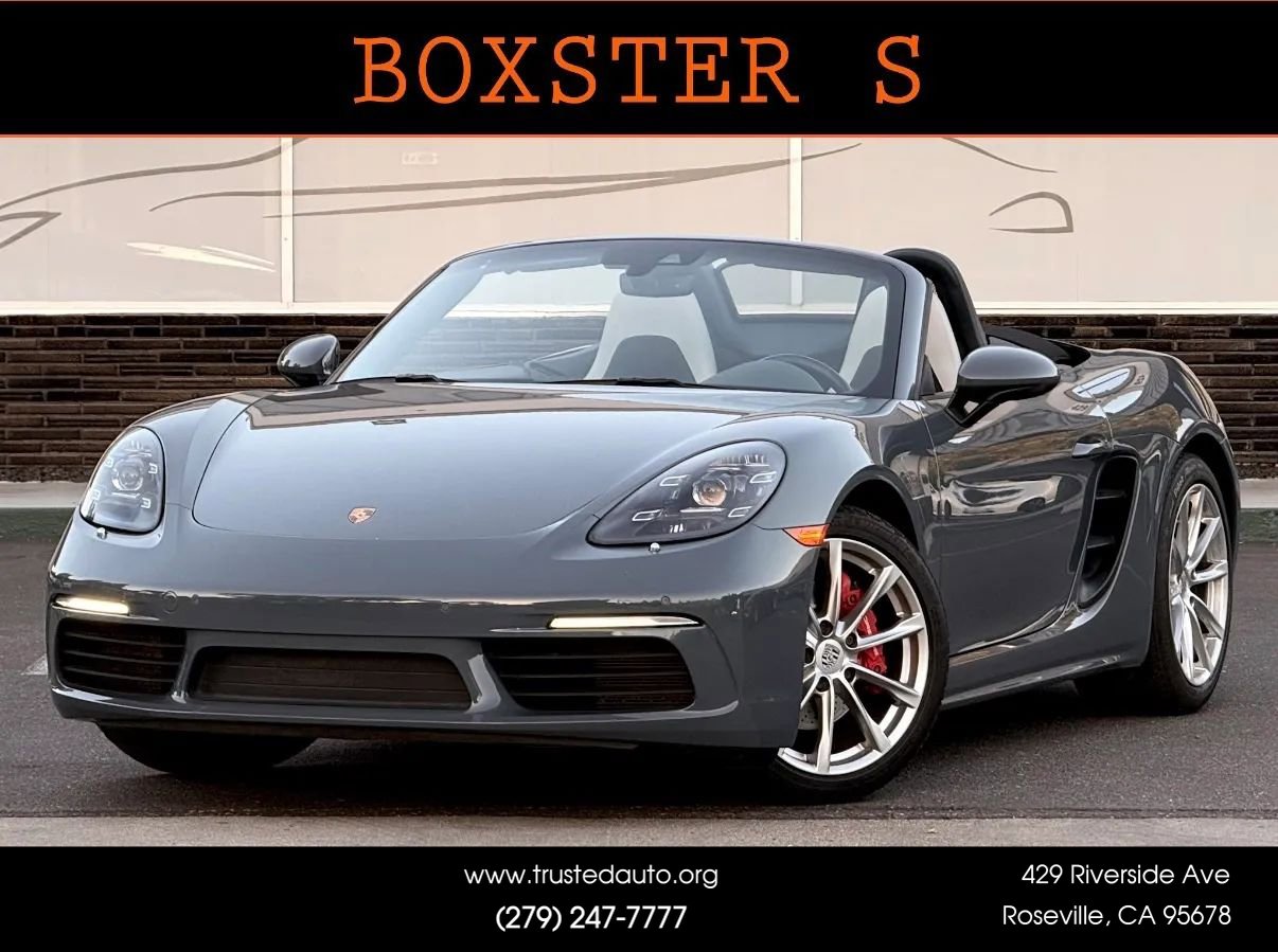 Used 2017 Porsche 718 Boxster S