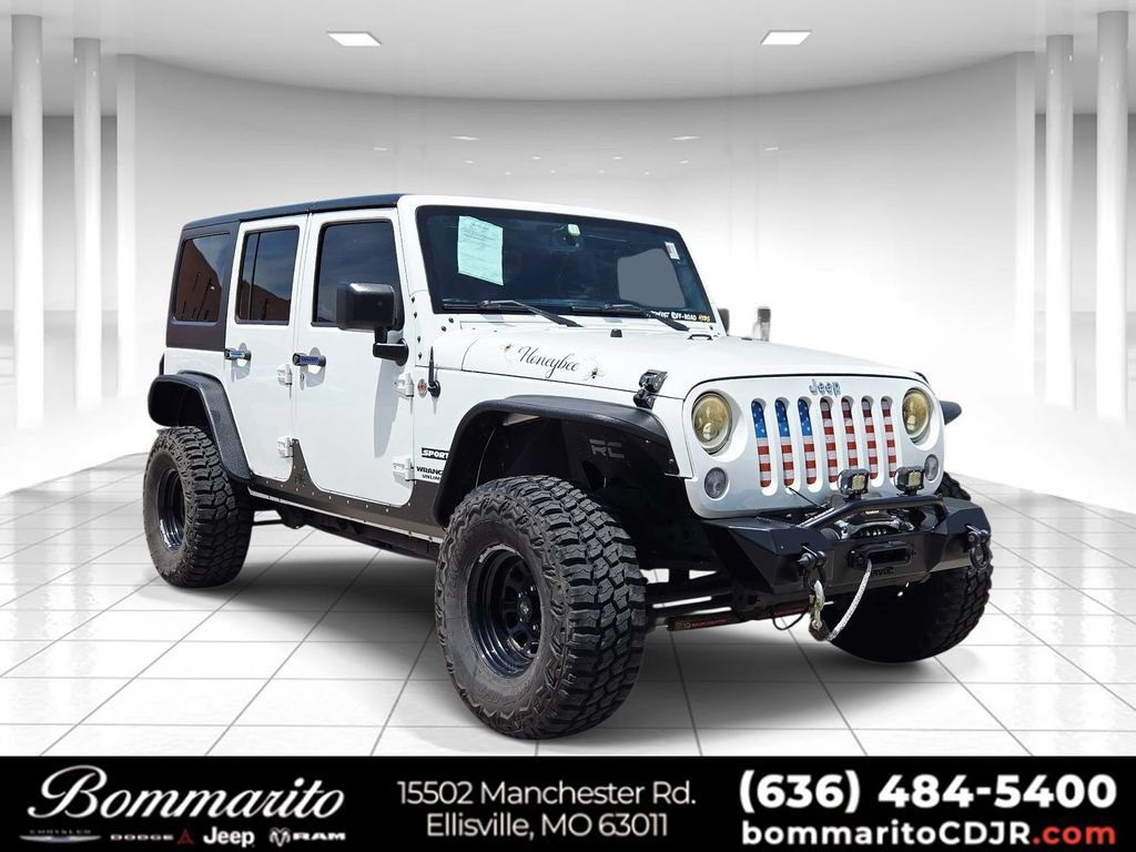 Used 2015 Jeep Wrangler Unlimited Sport w/ Quick Order Package 24S