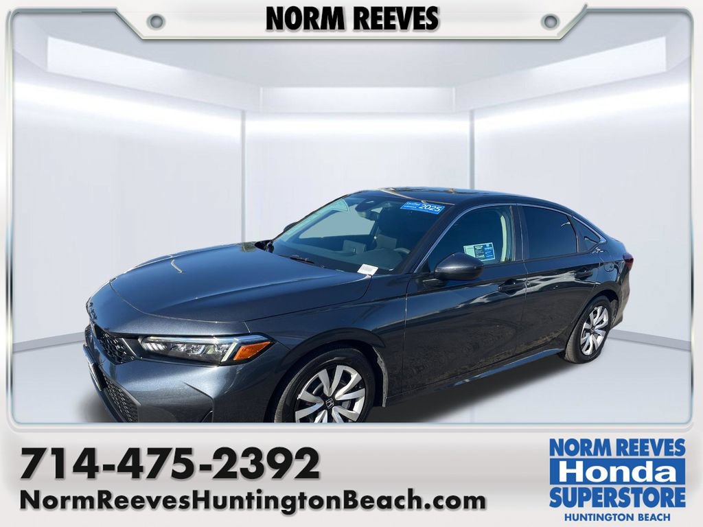 Certified 2025 Honda Civic LX