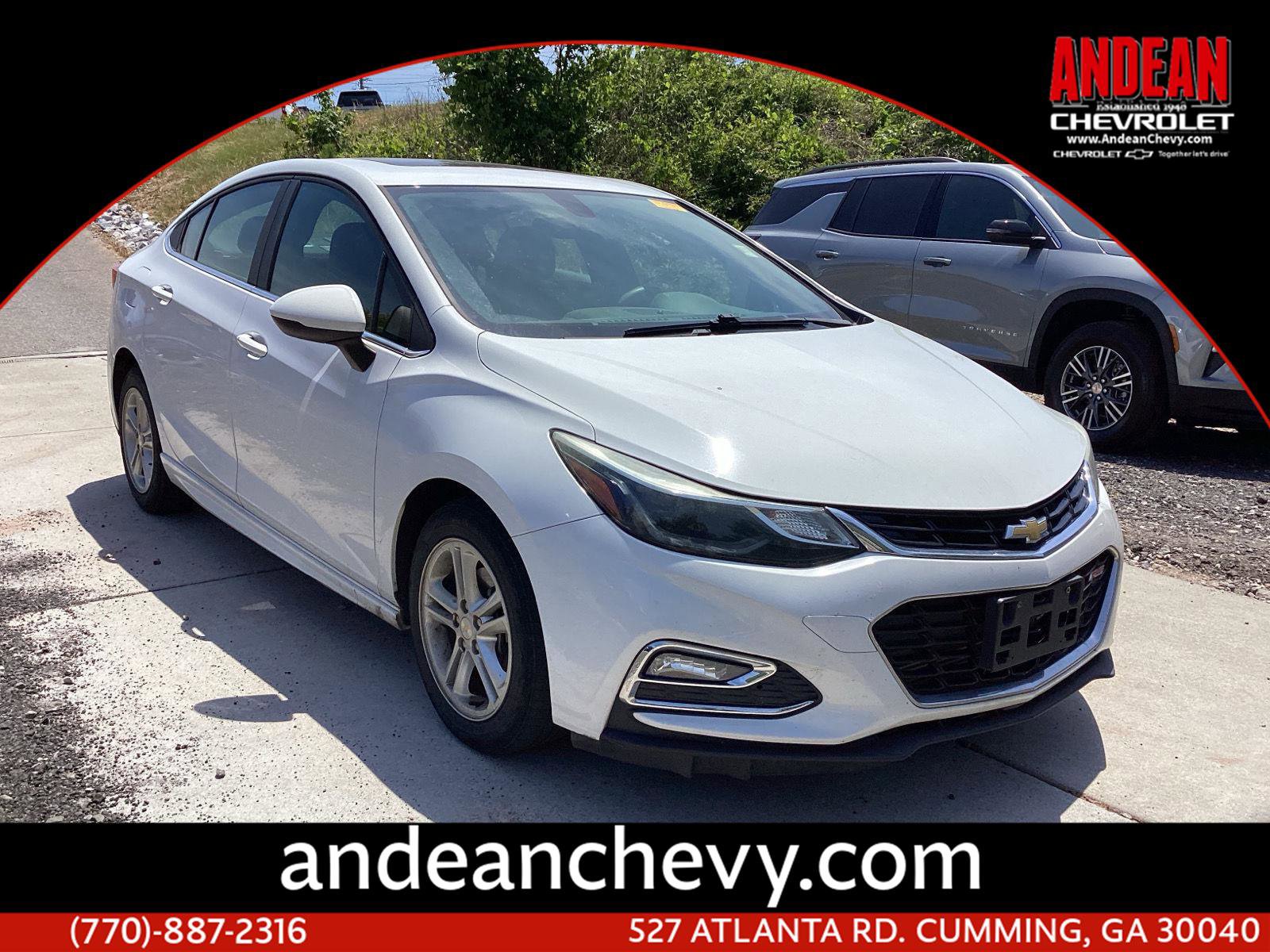 Used 2018 Chevrolet Cruze LT w/ Sun And Sound Package