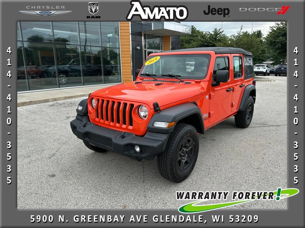 Used 2019 Jeep Wrangler Unlimited Sport