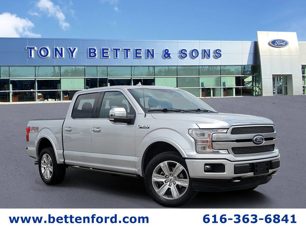 Certified 2019 Ford F150 Platinum w/ Equipment Group 701A Luxury