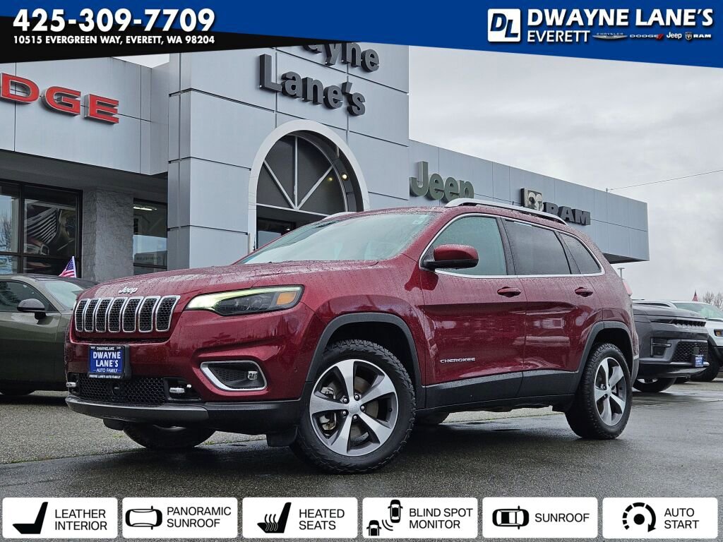 Used 2021 Jeep Cherokee Limited w/ Elite Package