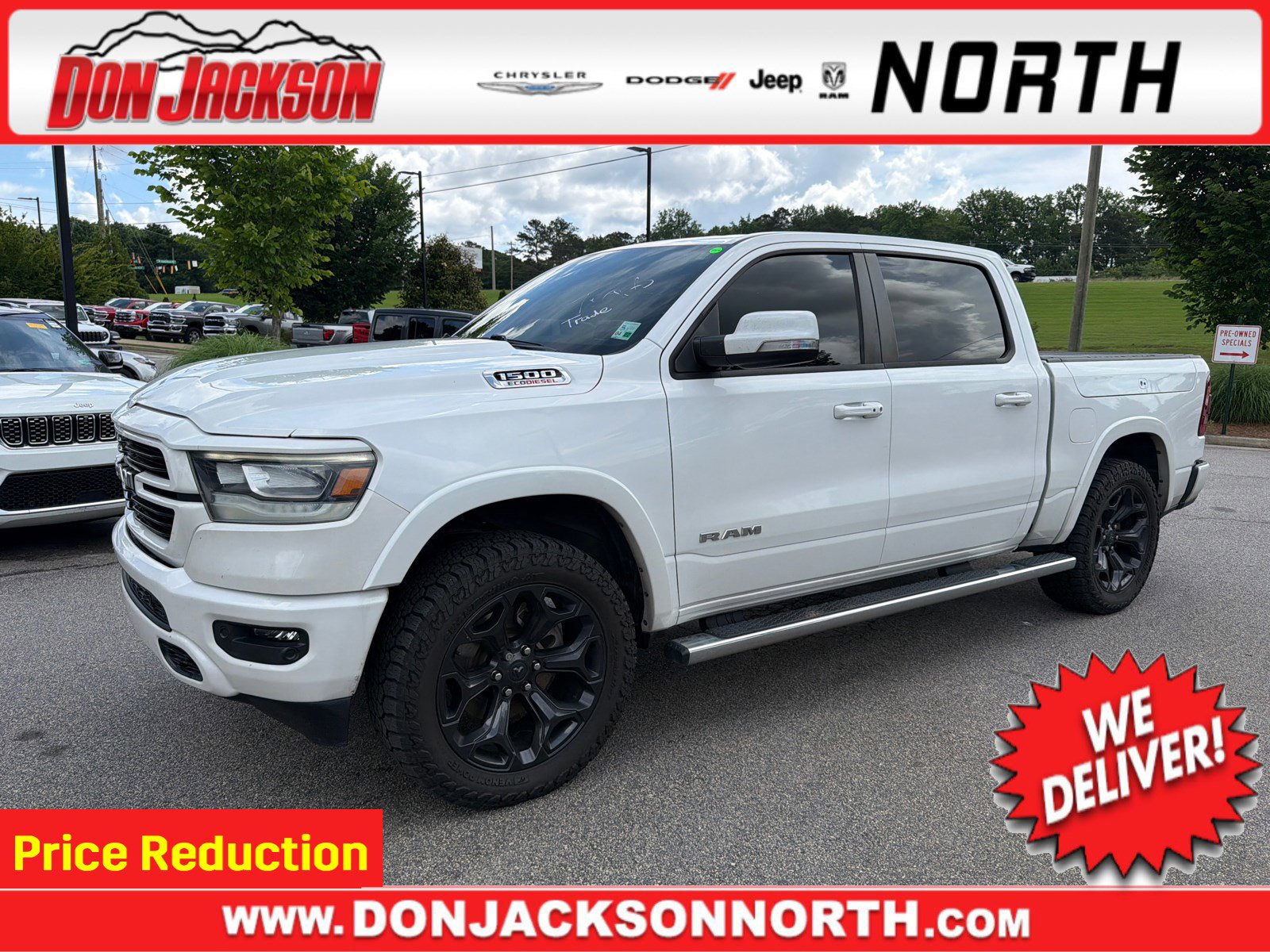 Used 2021 RAM 1500 Laramie w/ Sport Appearance Package