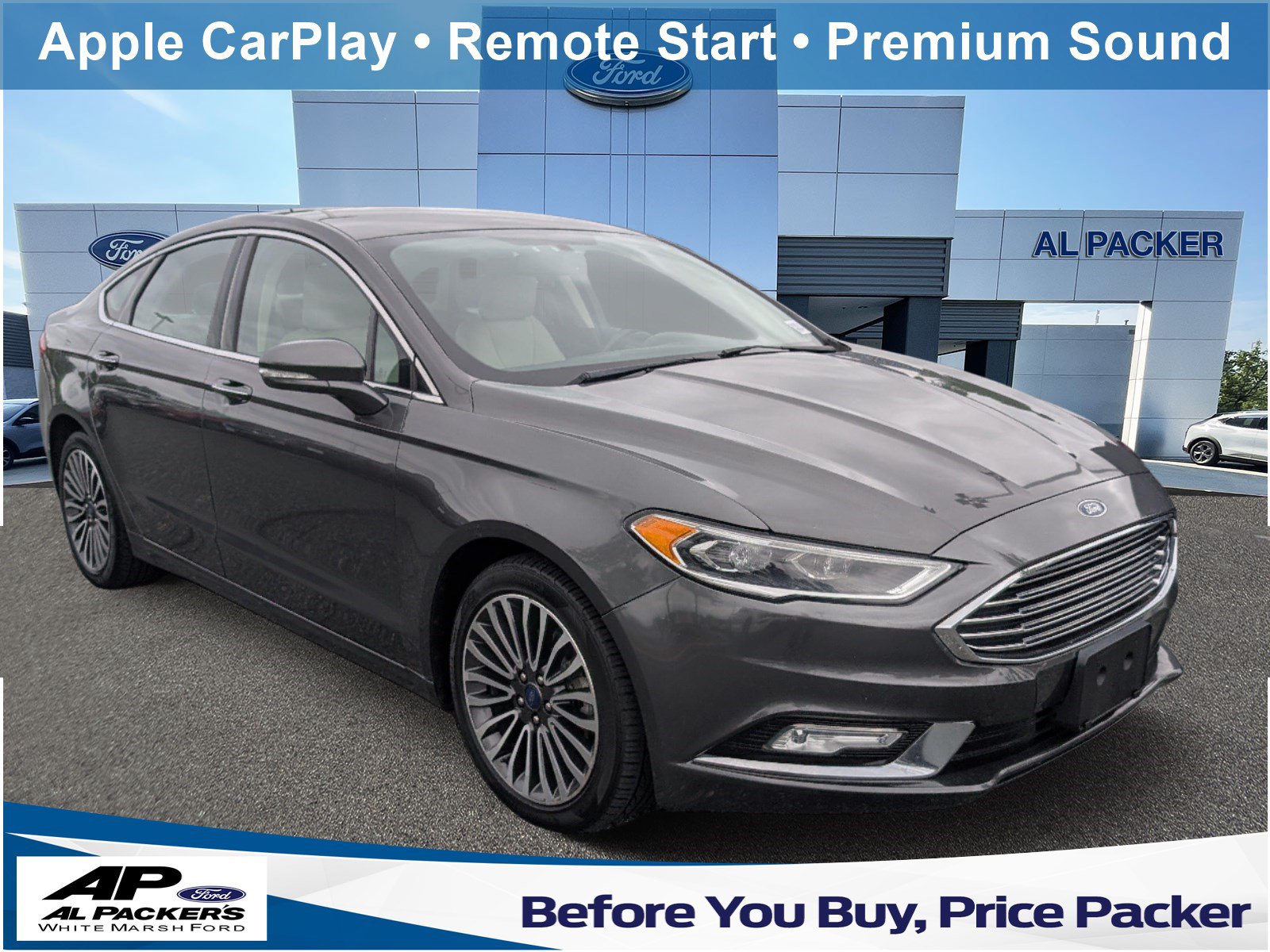 Certified 2018 Ford Fusion Titanium