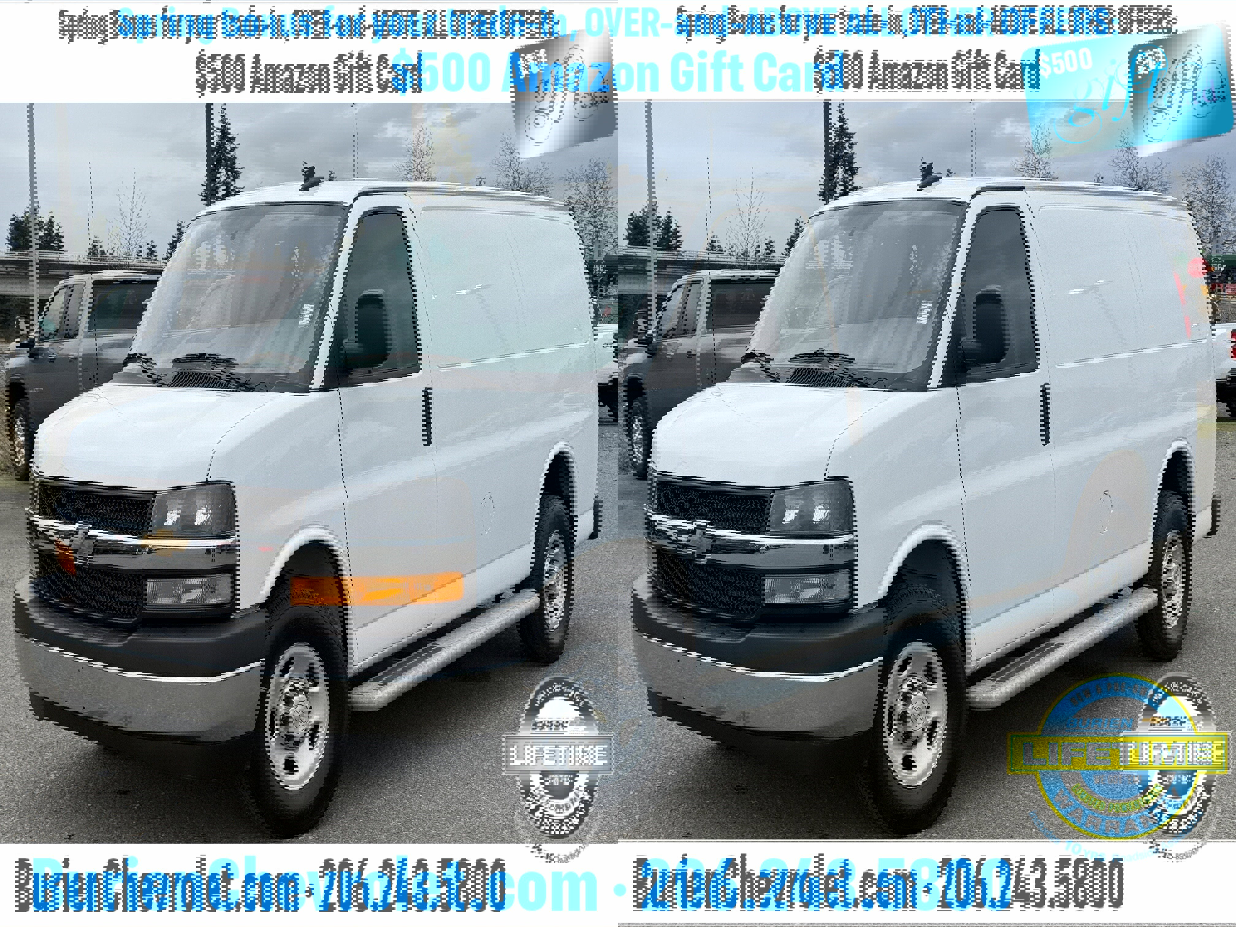 Used 2024 Chevrolet Express 2500 w/ Driver Convenience Package