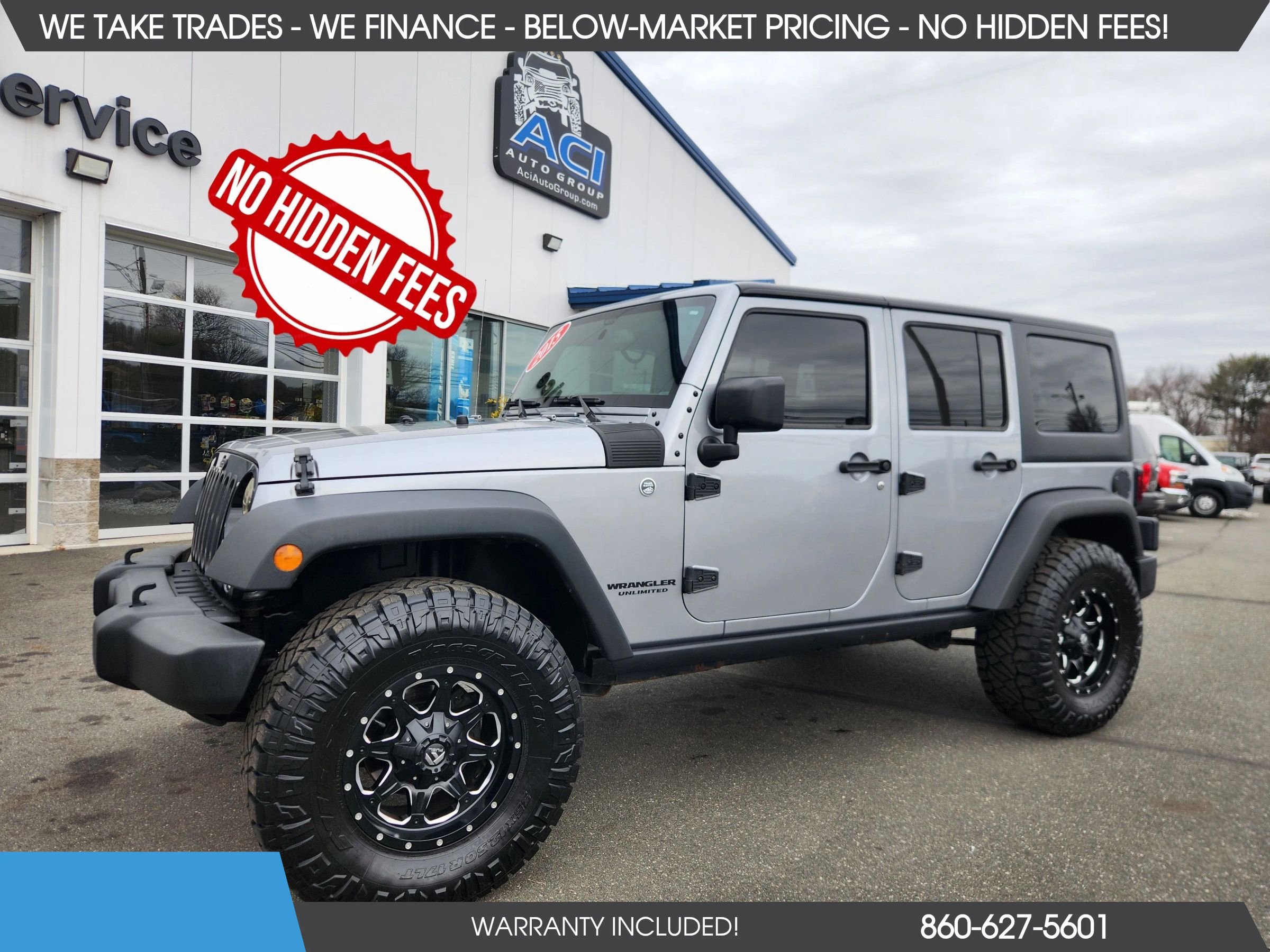 Used 2015 Jeep Wrangler Unlimited Sport w/ Quick Order Package 23S