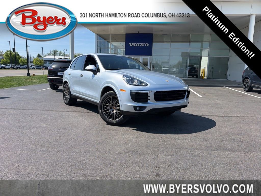 2017 Porsche Cayenne Platinum Edition