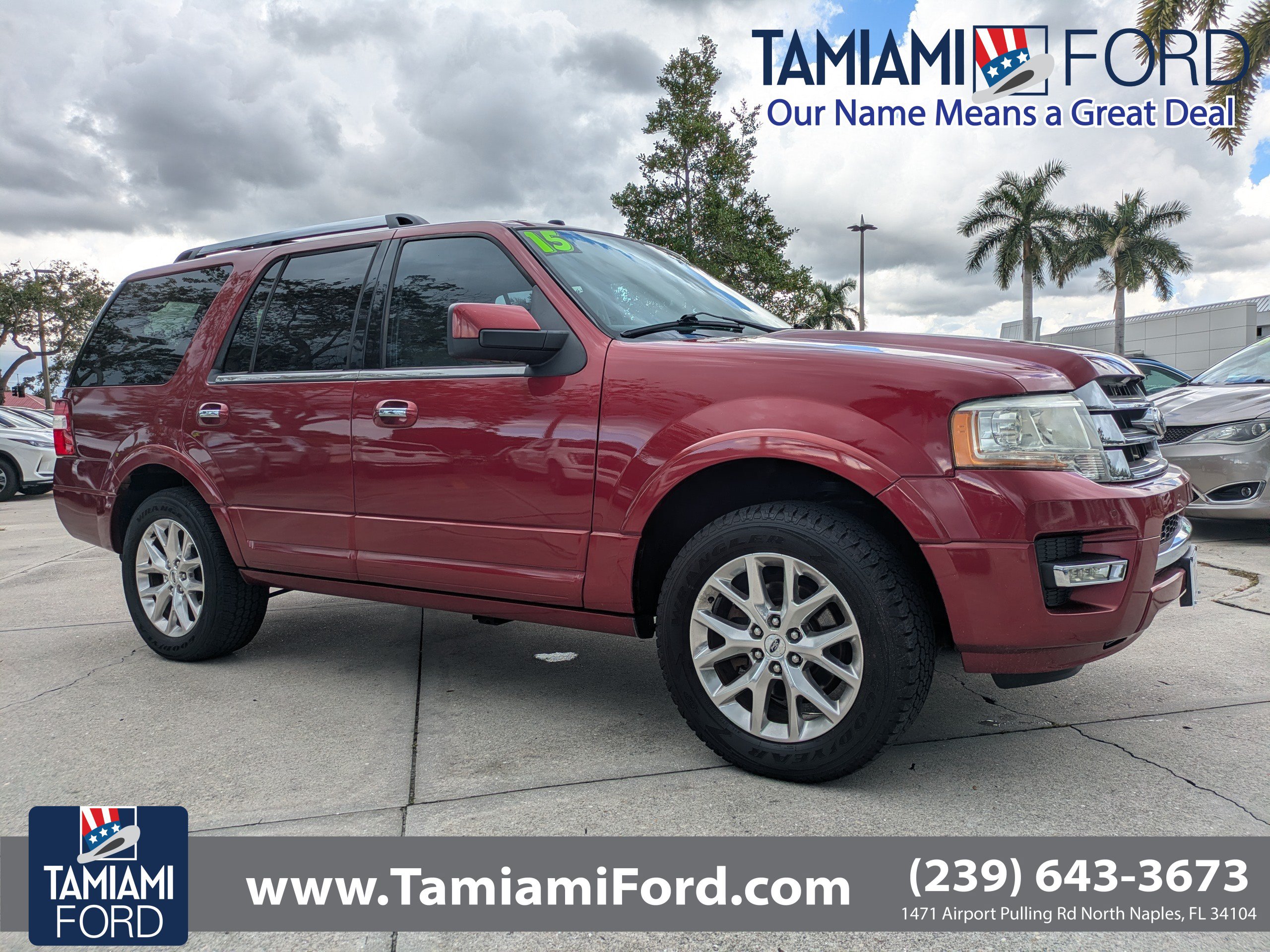 Used 2015 Ford Expedition Limited w/ Equipment Group 301A