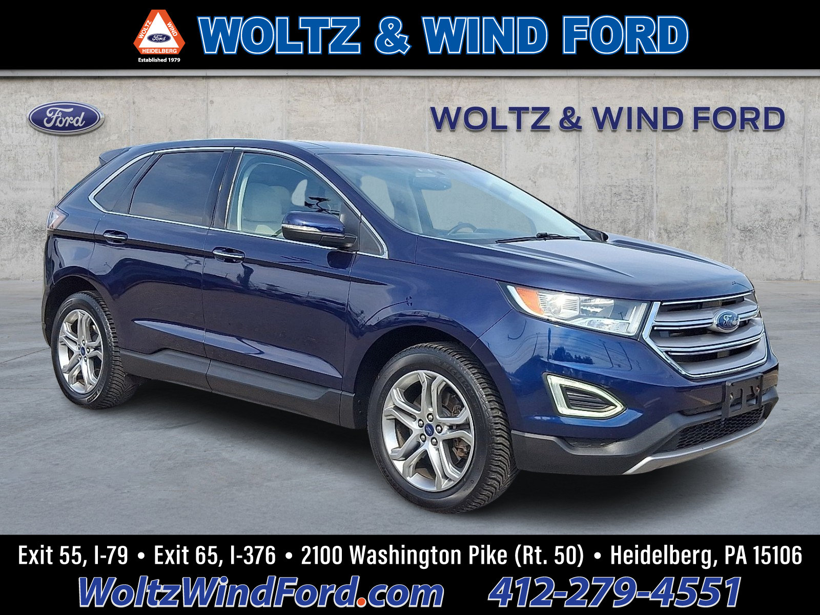 Used 2016 Ford Edge Titanium w/ Technology Package