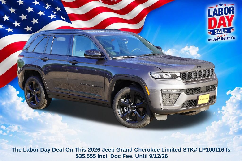 Used 2026 Jeep Grand Cherokee Limited w/ Limited Altitude Package