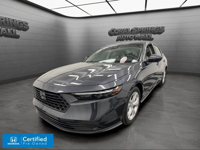Certified 2025 Honda Accord LX