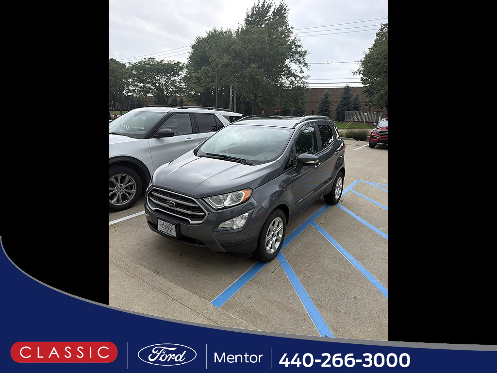Used 2020 Ford EcoSport SE w/ SE Convenience Package