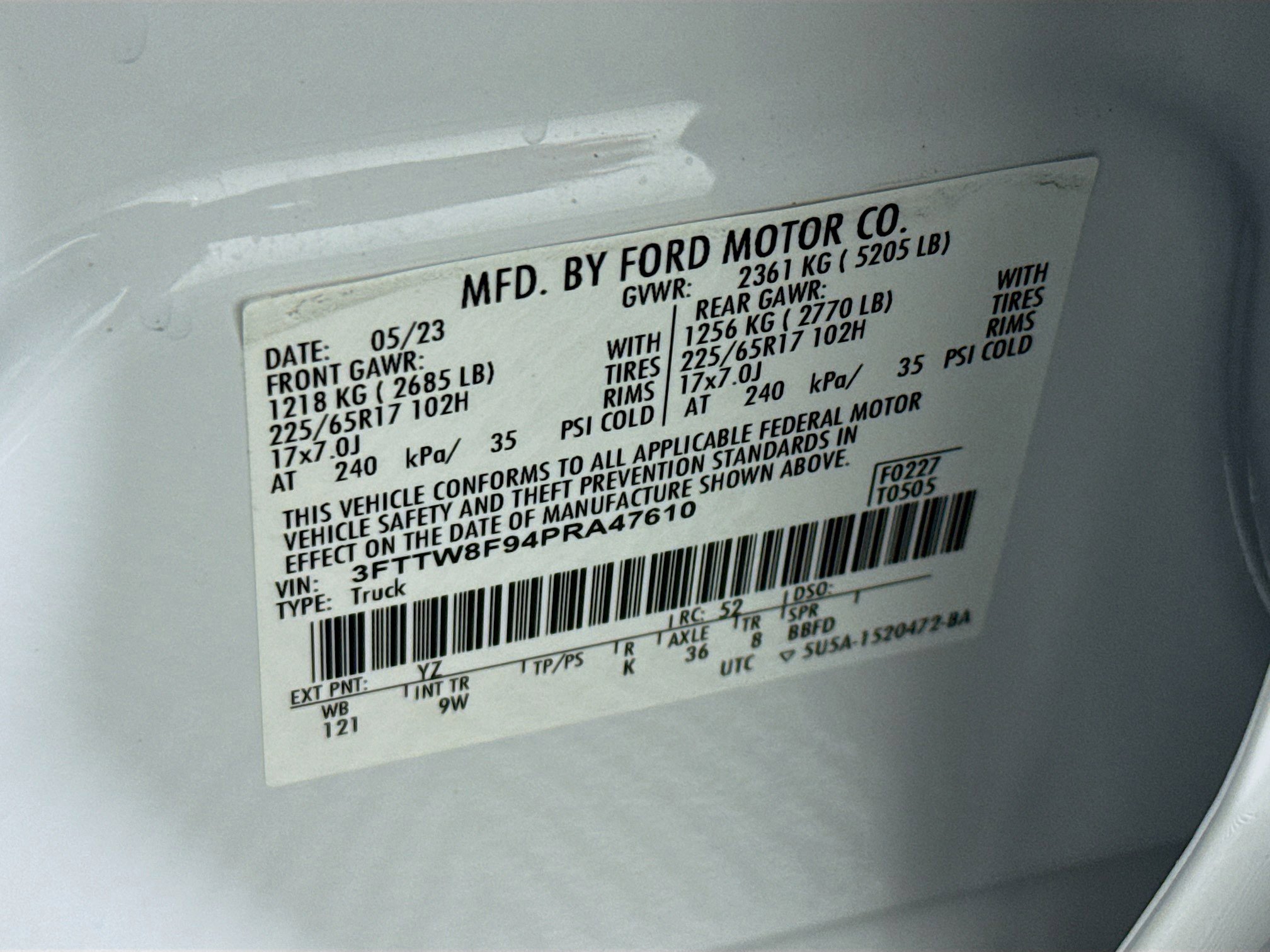 2023 Ford Maverick XL