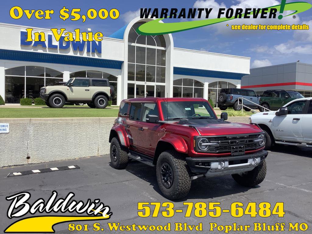 New 2025 Ford Bronco Raptor w/ Interior Carbon Fiber Pack