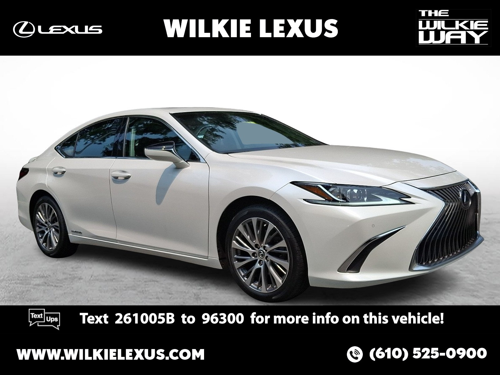 Certified 2020 Lexus ES 300h w/ Premium Package