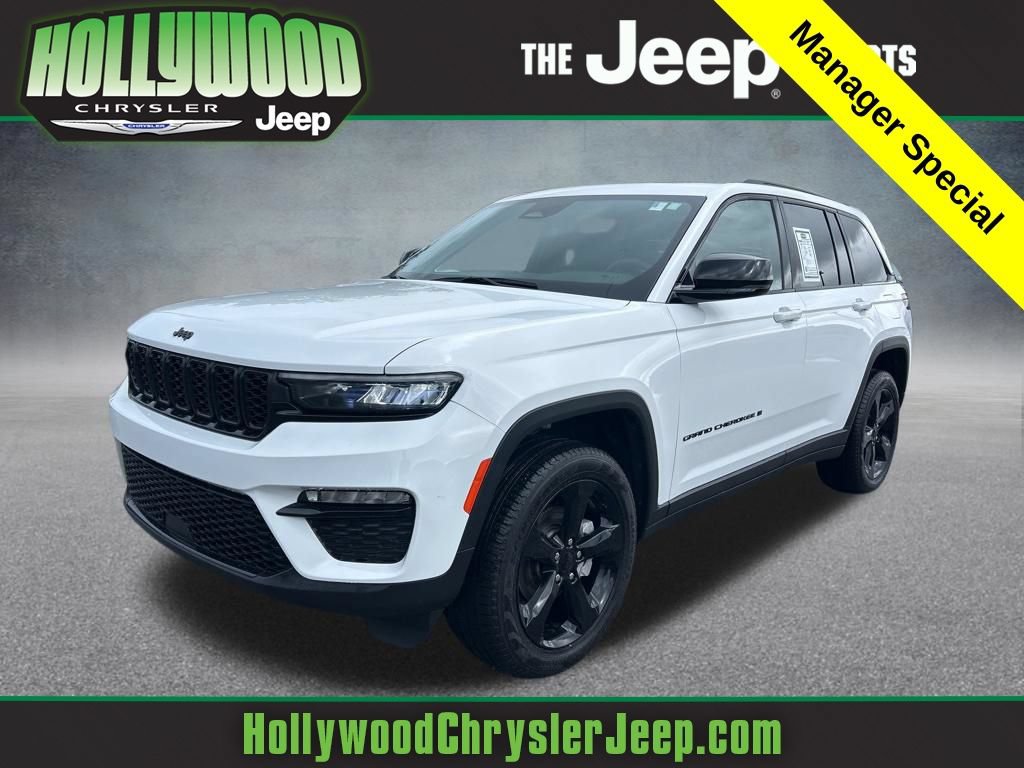 Certified 2025 Jeep Grand Cherokee Limited w/ Black Appearance Package