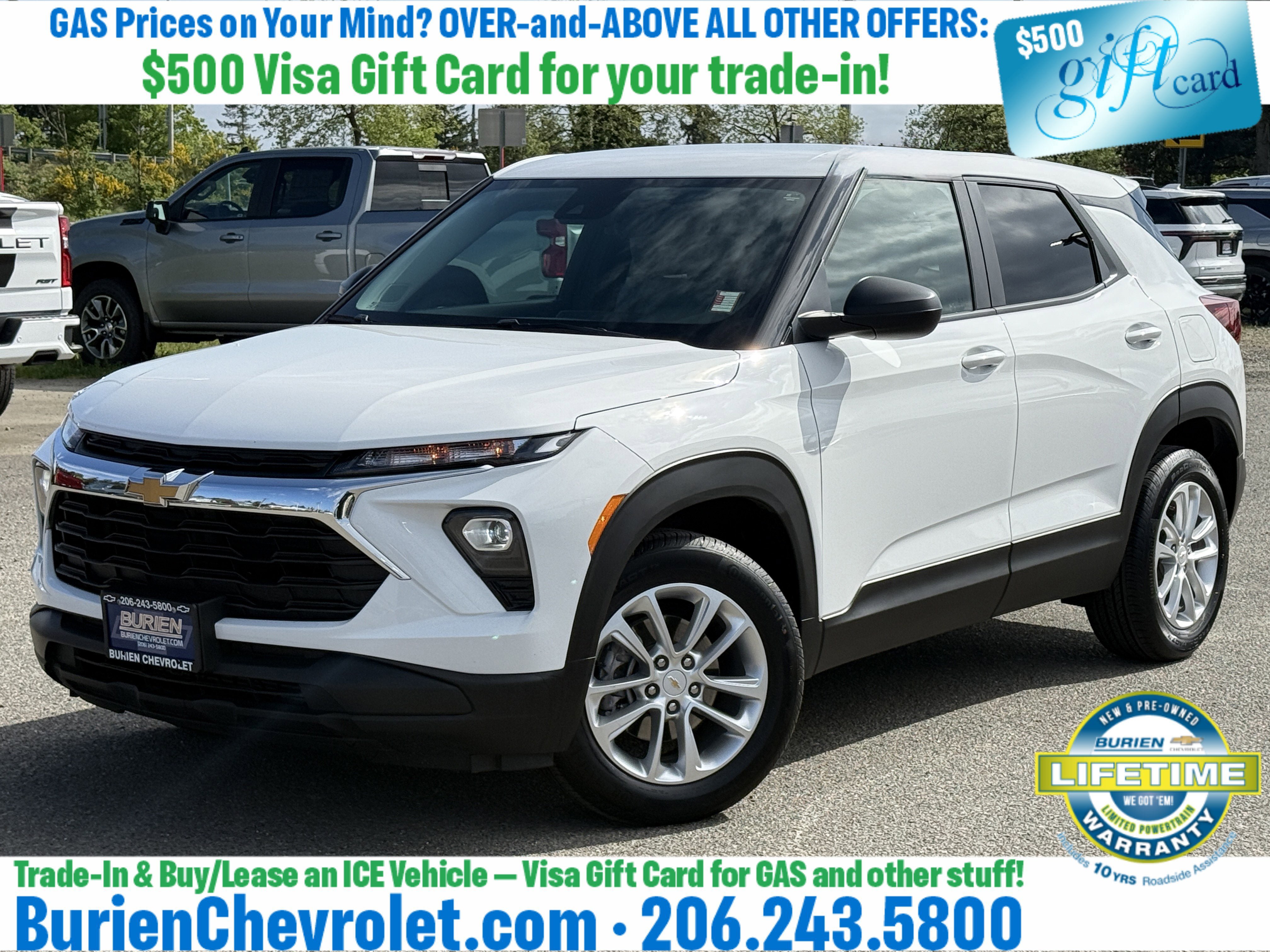 Used 2024 Chevrolet TrailBlazer LS w/ LS Convenience Package