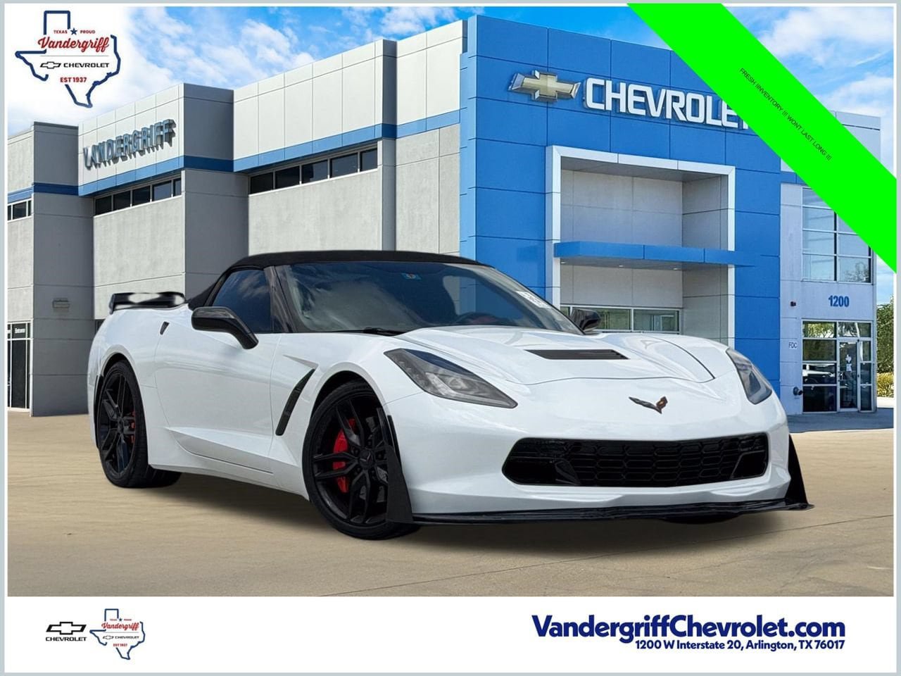 Used 2014 Chevrolet Corvette Stingray Convertible w/ 3LT Preferred Equipment Group