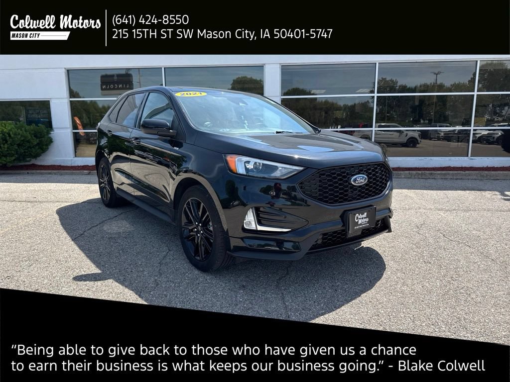 Used 2021 Ford Edge ST-Line w/ Class II Trailer Tow Package