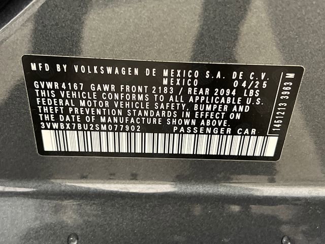 2025 Volkswagen Jetta Sport