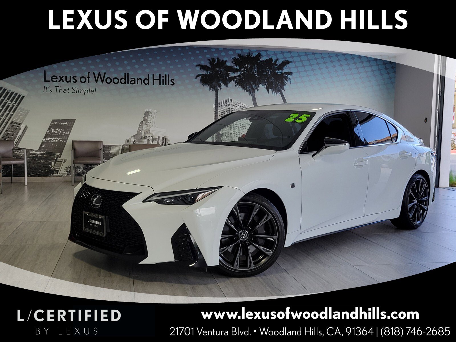 Certified 2025 Lexus IS 300 F Sport