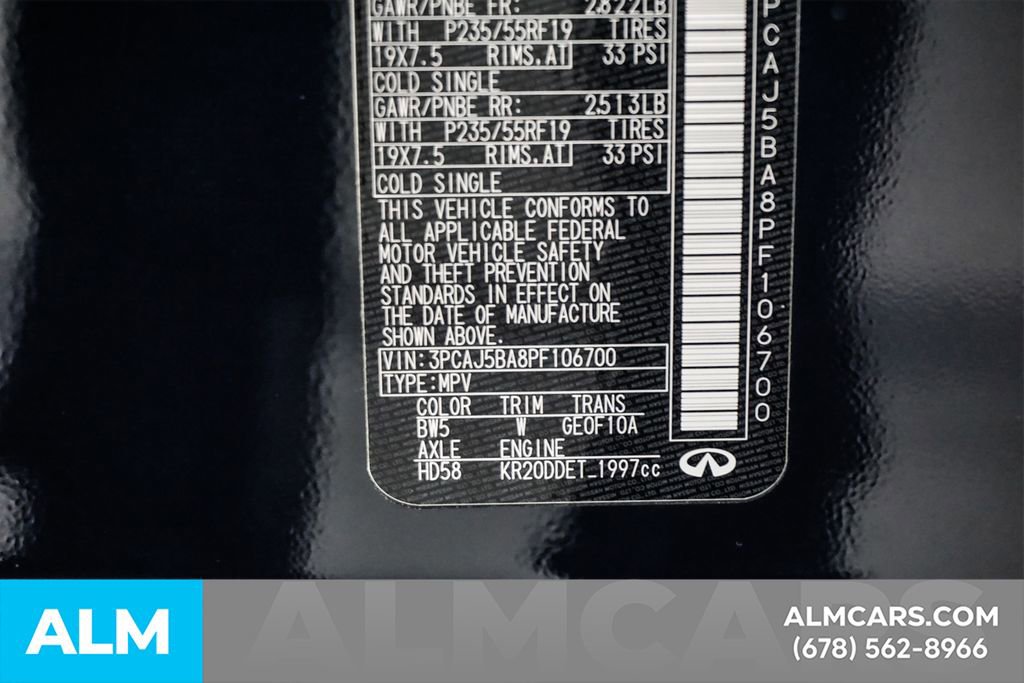 2023 INFINITI Qx50 Luxe