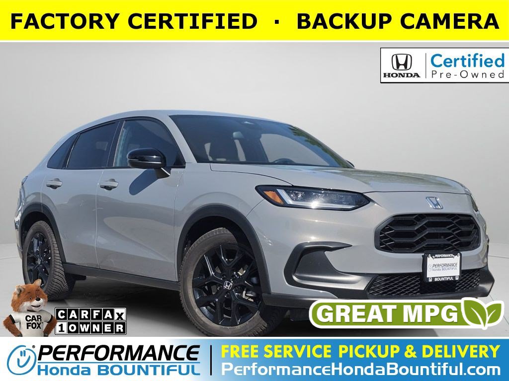 Certified 2023 Honda HR-V Sport