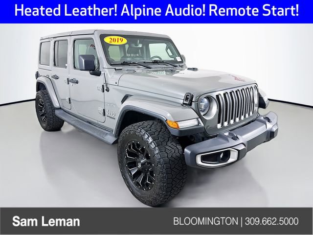 Used 2019 Jeep Wrangler Unlimited Sahara w/ Uconnect 4C Nav & Sound Group