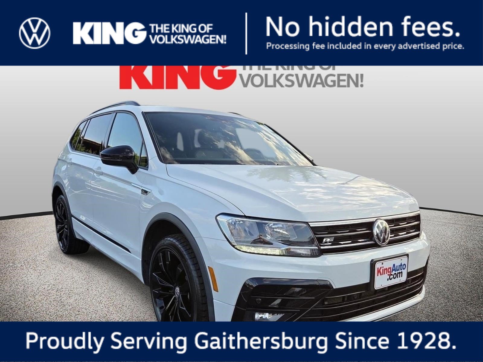 Used 2021 Volkswagen Tiguan SE R-Line