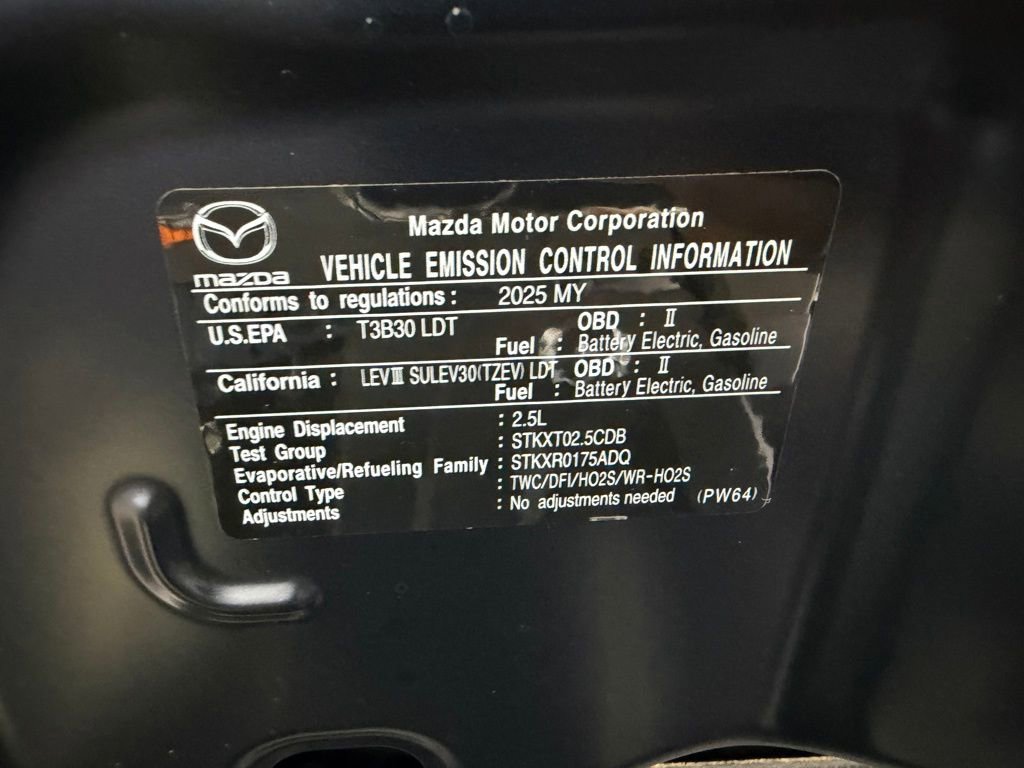 2025 MAZDA CX-90 Plug-In Hybrid w/Premium Sport