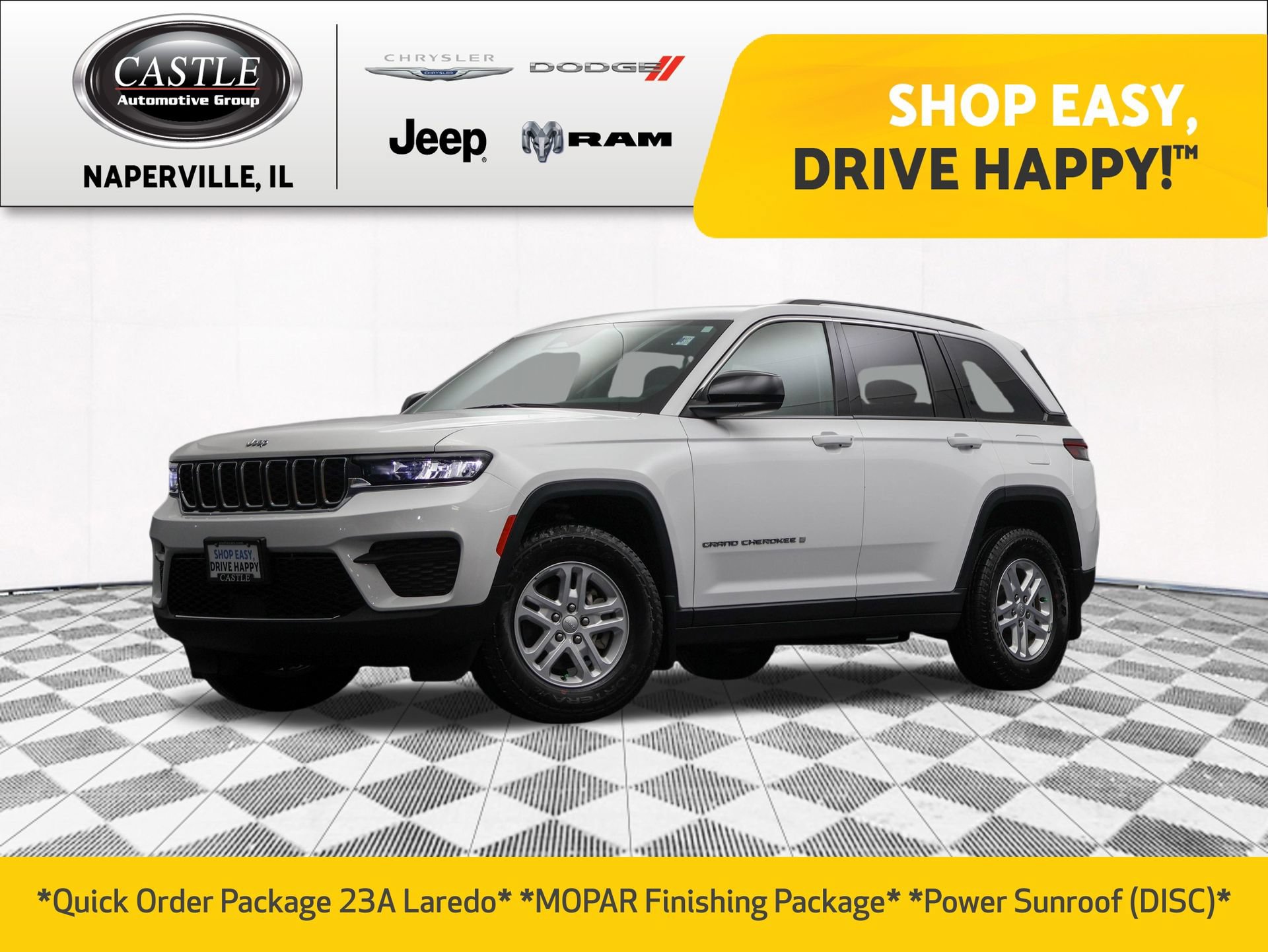 Used 2023 Jeep Grand Cherokee Laredo w/ Trailer Tow Prep Group (B)