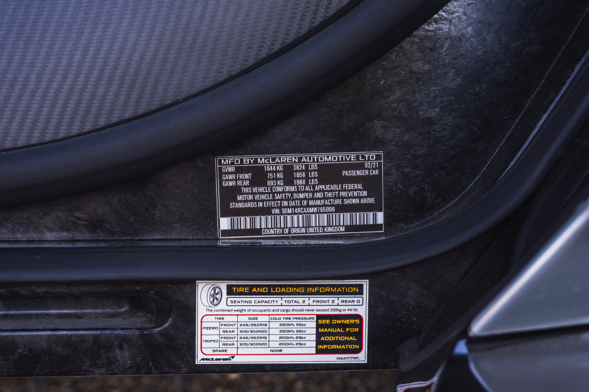 Used 2021 McLaren 765LT photo 59