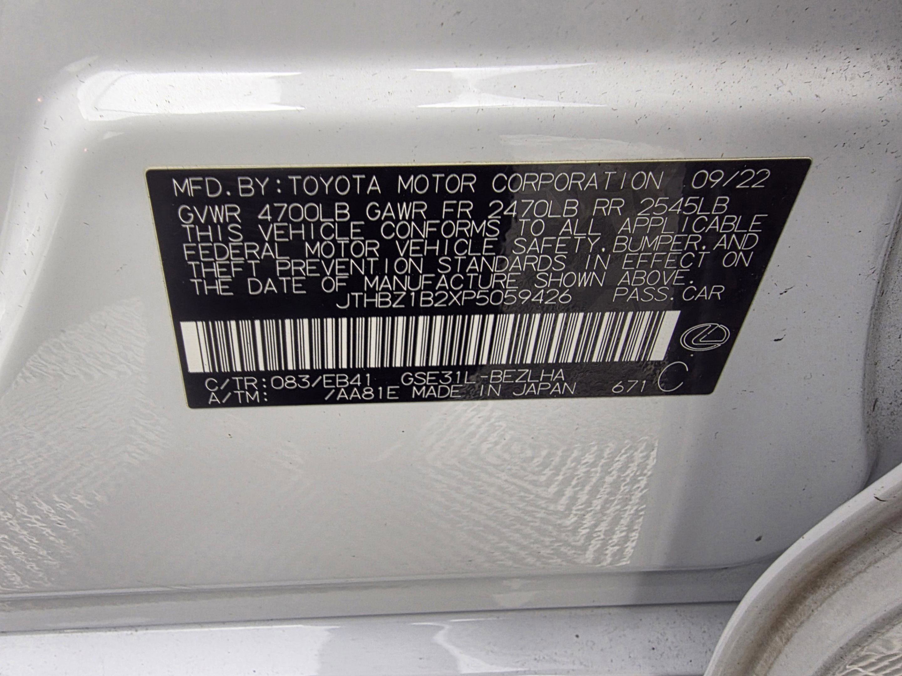 2023 Lexus IS 350 F Sport