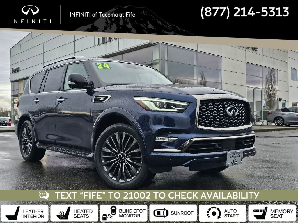 Used 2024 INFINITI QX80 Premium Select w/ Cargo Package