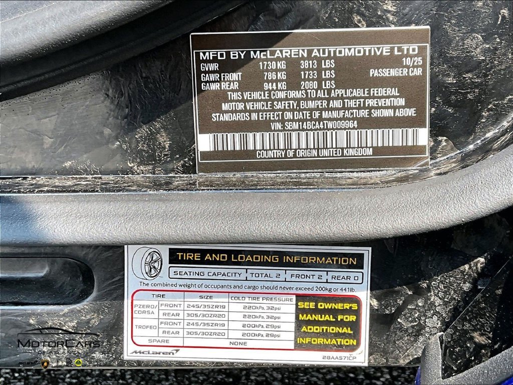 Used 2026 McLaren 750S Spider photo 24