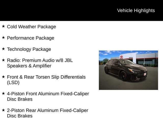 2023 Toyota Corolla GR