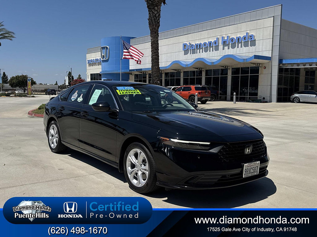 Certified 2024 Honda Accord EX-L