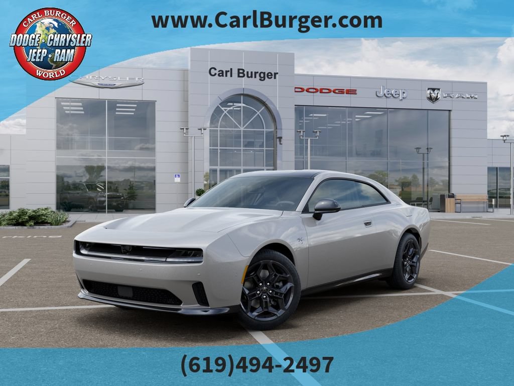 New 2025 Dodge Charger Daytona R/T w/ Quick Order Package 25M R/T