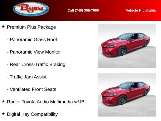 2025 Toyota Camry XSE