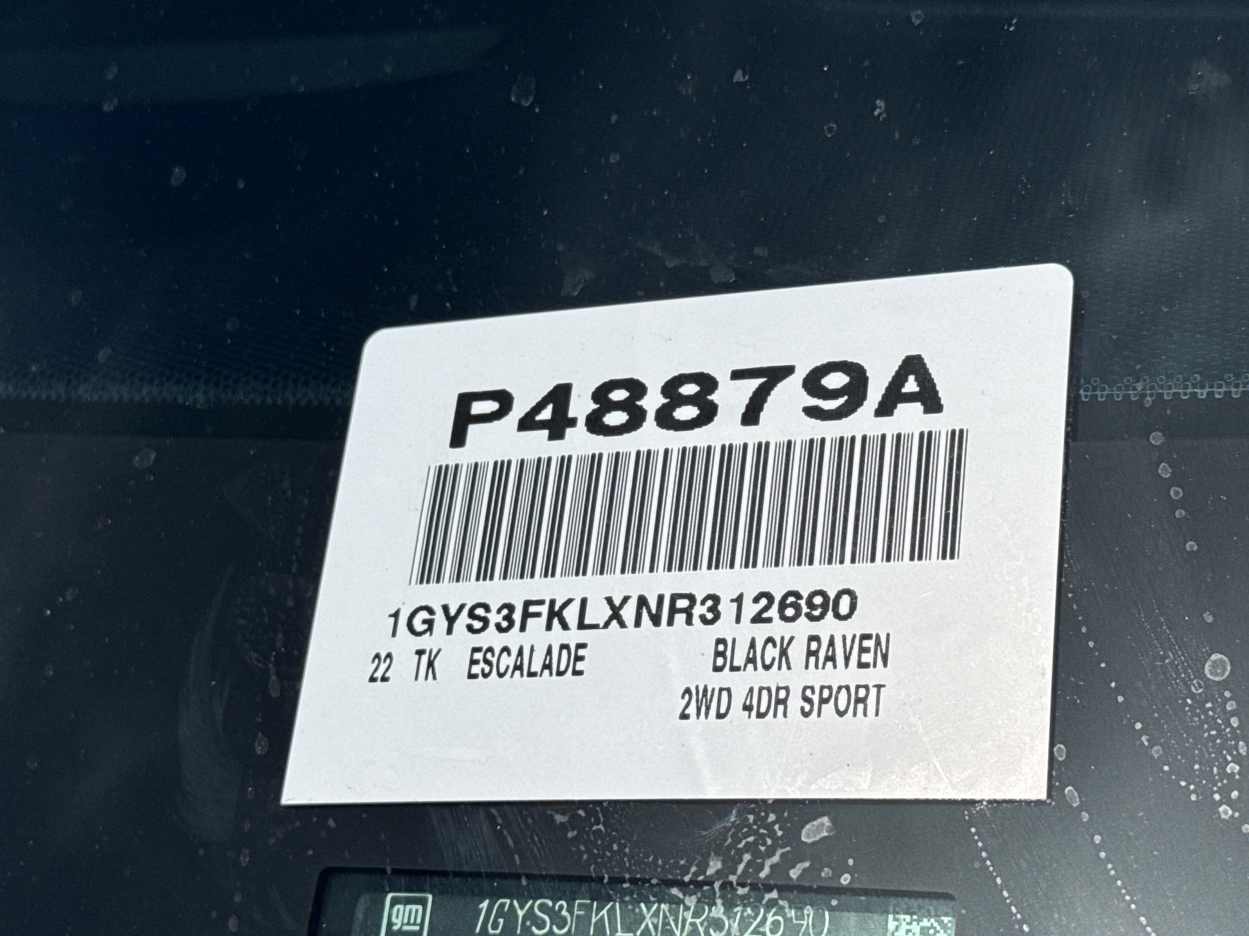 2022 Cadillac Escalade Sport