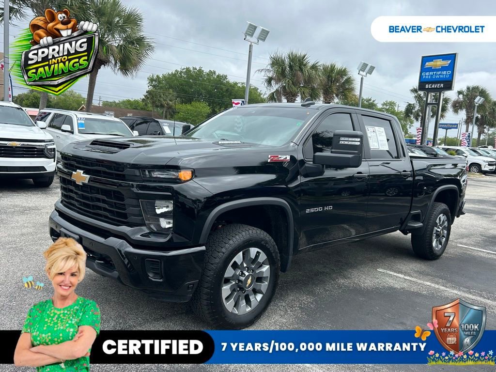 Used 2025 Chevrolet Silverado 2500 Custom w/ Custom Value Package