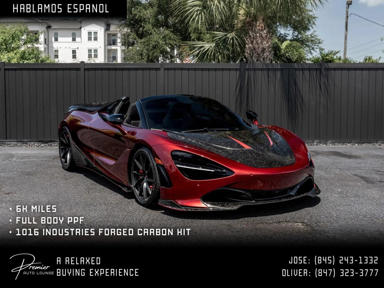 Used 2020 McLaren 720S Spider 1