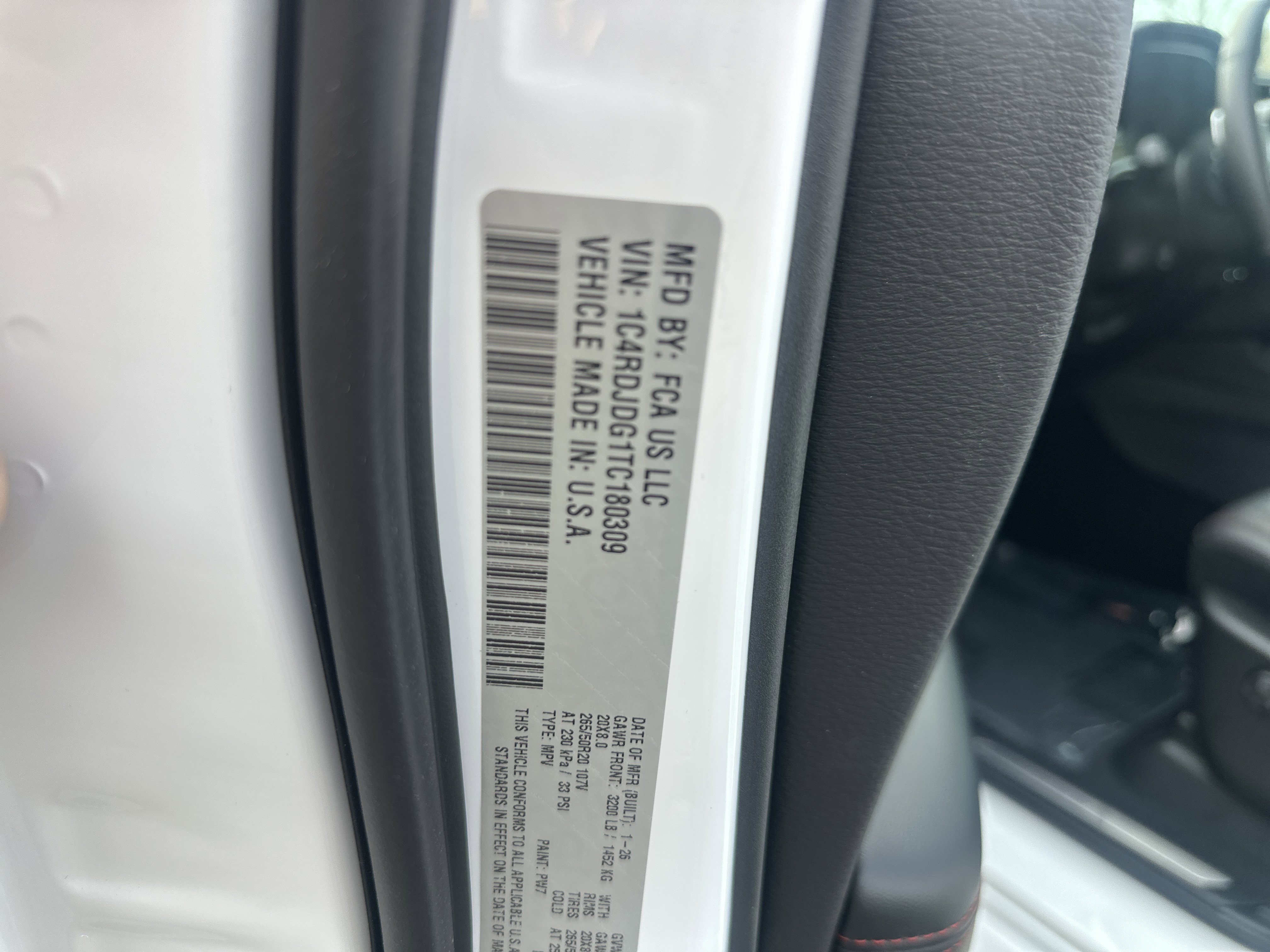 2026 Dodge Durango GT