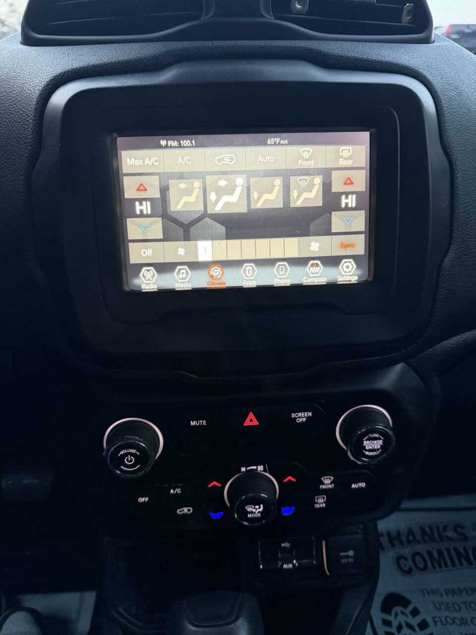 2018 Jeep Renegade Altitude