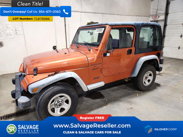 Used 2001 Jeep Wrangler Sport
