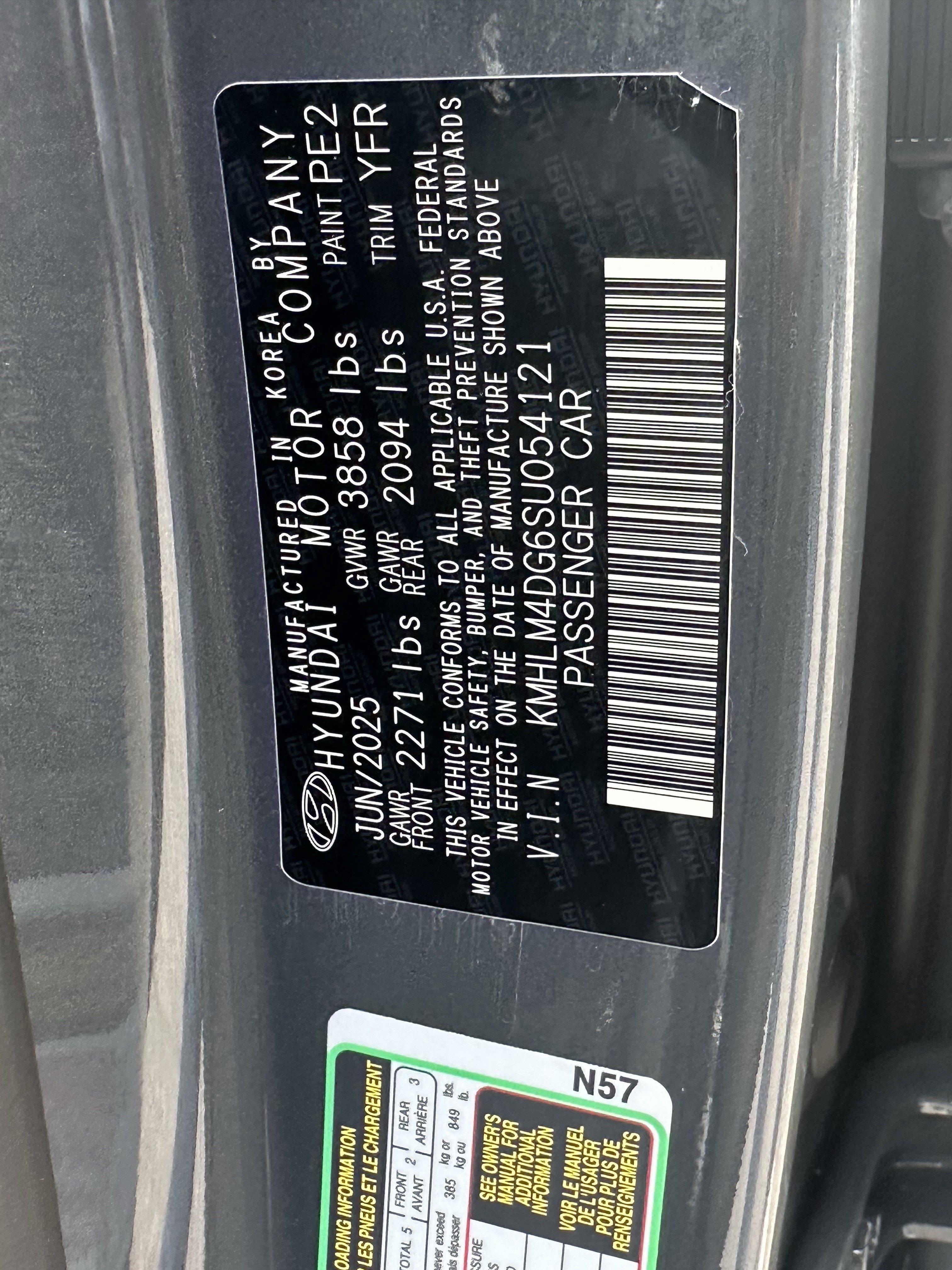 2025 Hyundai Elantra Sport