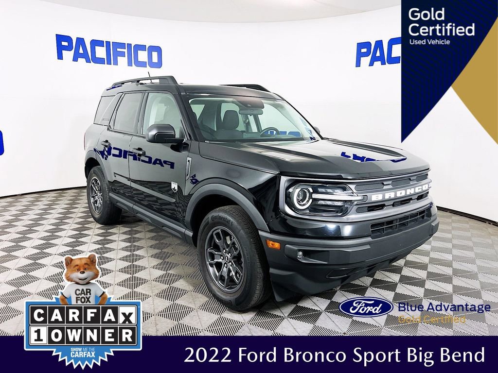 Certified 2022 Ford Bronco Sport Big Bend w/ Convenience Package