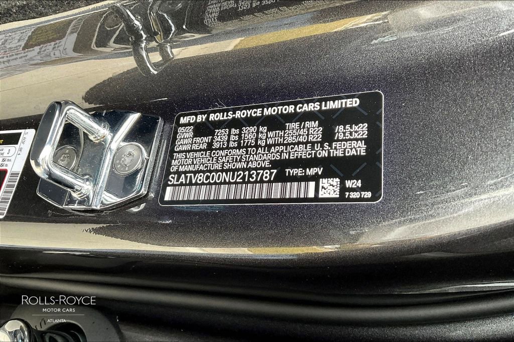 2022 Rolls-Royce Cullinan Black Badge